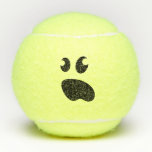 Funny yellow tennis ball with cute ghost face<br><div class="desc">Funny yellow tennis ball with cute ghost face. Fun Halloween Birthday party game gift idea for kids and adults.</div>