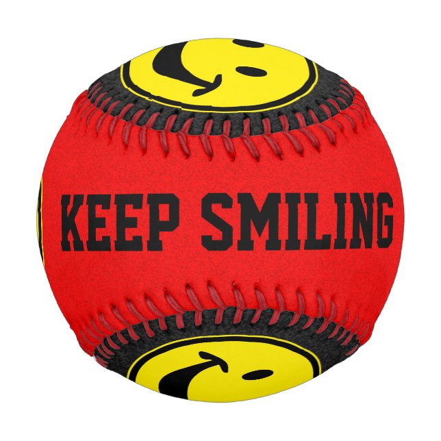 Funny yellow + your backg. & ideas baseball (Front)