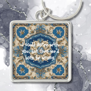 Funny yet Elegant Christmas Gifts for Guy Friends Keychain