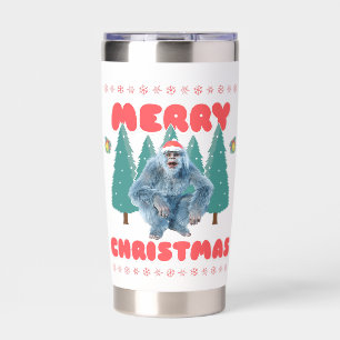 Funny Yeti - Merry Christmas Insulated Tumbler