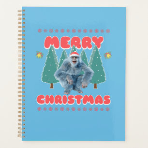 Funny Yeti - Merry Christmas Planner