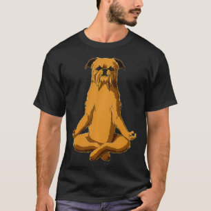 Funny Yoga Dog Brussels Griffon Pullover