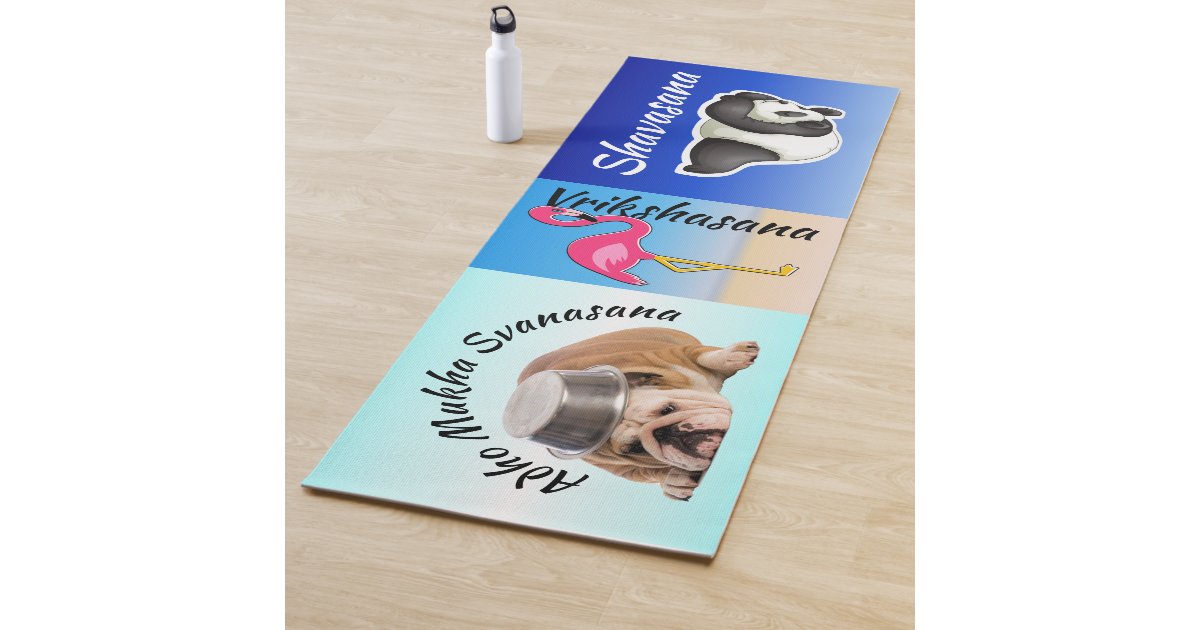 Funny Yoga Mat See Pretty Back Zazzle