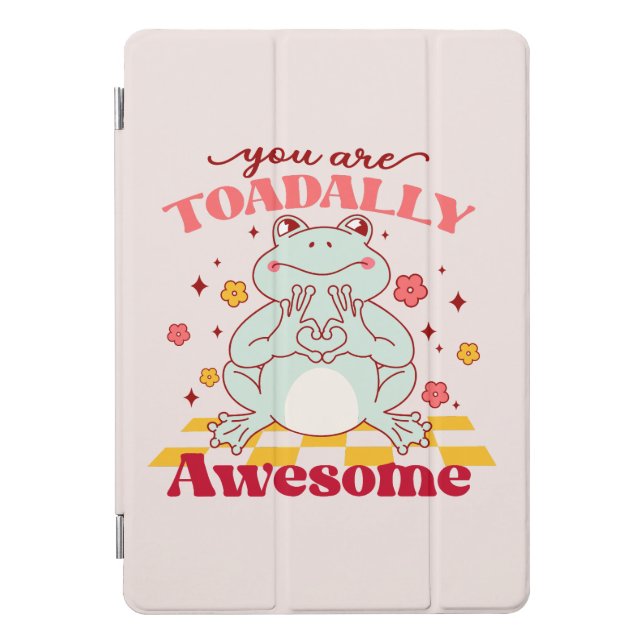 Funny You Are Awesome Pun iPad Pro Cover (Front)