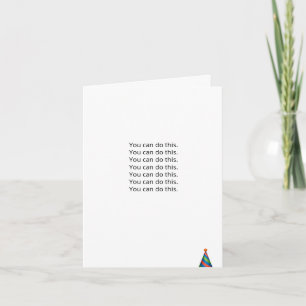 Funny You Can Do This Kids Birthday Party Invitation