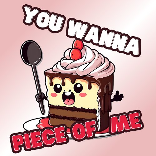 Funny You Wanna Piece of Me Cake T_Shirt