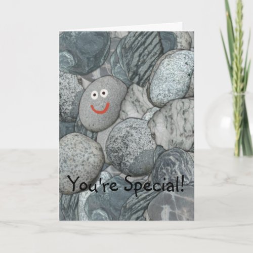 Funny Youre Special Thinking of You Rock Card