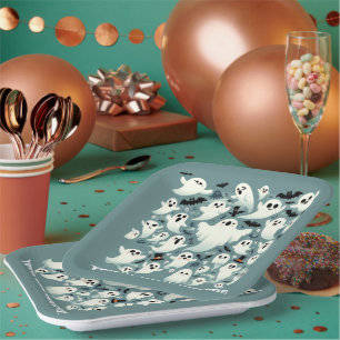 Funny You've Been Ghosted! Ghosts in Flight Paper Plates