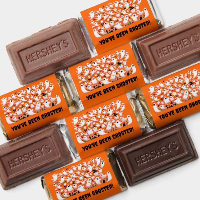 Funny You've Been Ghosted! Ghosts in Graveyard Hershey's Miniatures (Assorted)