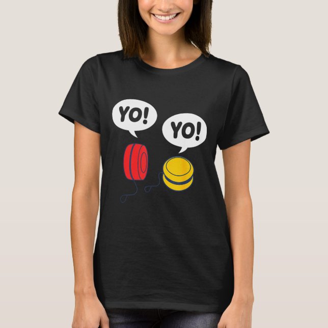 Funny Yoyo  T-Shirt (Front)