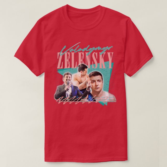 Funny Zelensky Ukraine T-Shirt (Design Front)