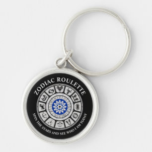 Funny Zodiac Signs Keychain