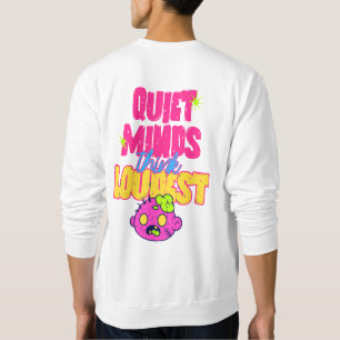 Funny Zombie Brain Graphic and Typography T-Shirt Sweatshirt
