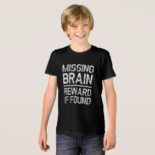 Funny Zombie Brain Undead Sarcastic Halloween Tri-Blend Shirt