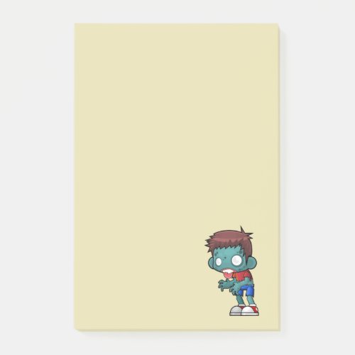 Funny Zombie Guy Post_it Notes