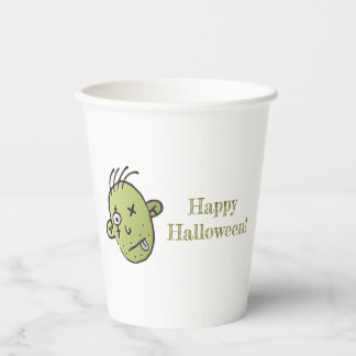 Funny Zombie halloween Paper Cups