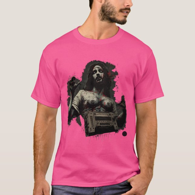 Funny Zombie Jesus T-Shirt (Front)