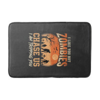 Funny Zombies Halloween Chase Us Design