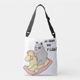 FunnybRaccoon memes Crossbody Bag