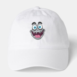 FunnyCartoonMonsterFace Hat