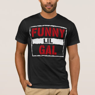 FunnyLilGalReacts Attitude Wrestling Shirt (Black)
