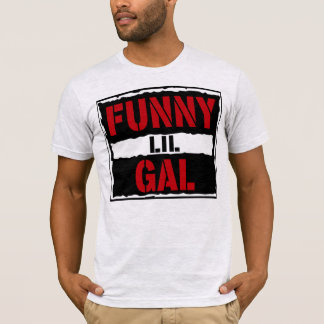 FunnyLilGalReacts Attitude Wrestling Shirt (White)