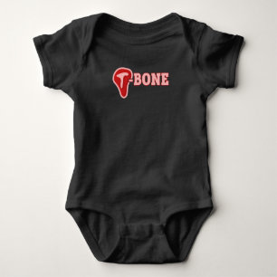 FunnyT-Bone Meat Lover Butcher Grilling Baby Bodysuit