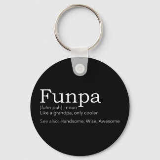Funpa cool grandpa keychain