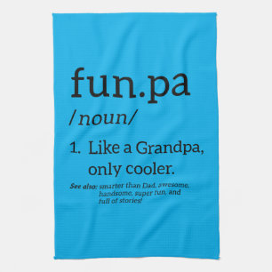 Funpa Like A Grandpa Only Cooler Kitchen Towel