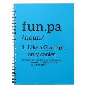 Funpa Like A Grandpa Only Cooler Notebook
