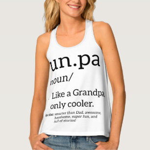 Funpa Like A Grandpa Only Cooler Tank Top
