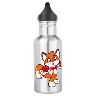 Funtastic Fox Gourmet Stainless Steel Water Bottle