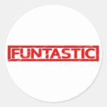 Funtastic Stamp Classic Round Sticker