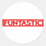 Funtastic Stamp Classic Round Sticker