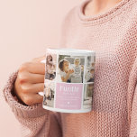 Funtie Photo Collage Definition Cute Modern Auntie Coffee Mug<br><div class="desc">Create your own photo collage coffee mug for a fun aunt - FUNTIE! Simply upload 9 of your favorite pictures and customize text. The pink block can be changed to any color by clicking on 'Edit Using Design Too' in the drop down menu.</div>