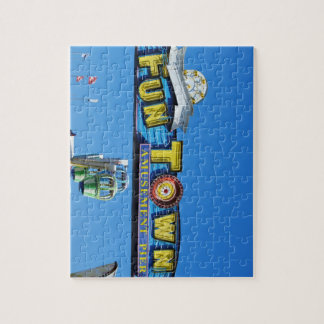 Funtown Pier Seaside Heights New Jersey Shore Jigsaw Puzzle
