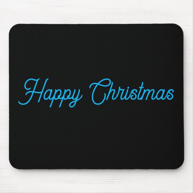 Funy mousse pads happy Christmas Mouse Pad (Front)