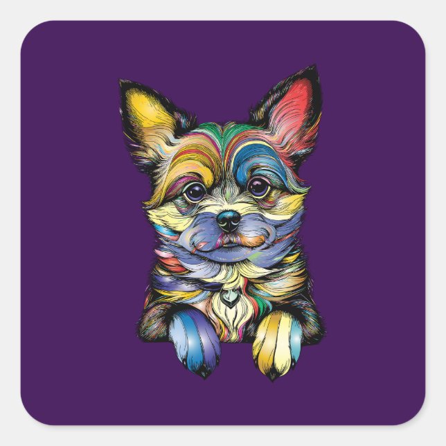 Funy stickers Dog lovers  (Front)