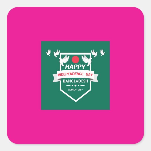 Funy Stickers & Labels mémorial day (Front)