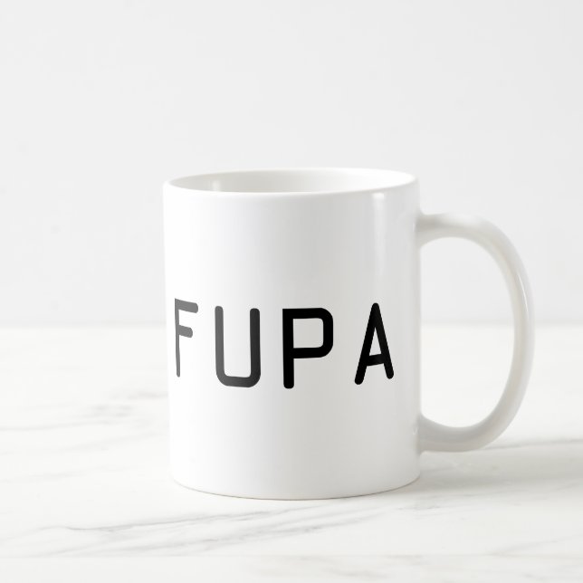 FUPA COFFEE MUG (Right)