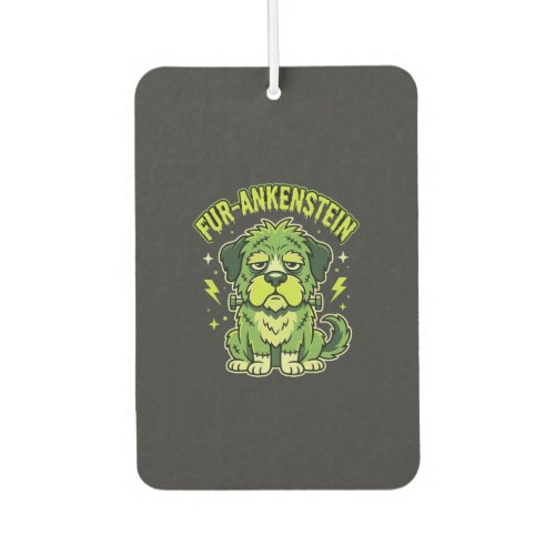 Fur-Ankenstein Funny Frankenstein Dog Halloween Air Freshener