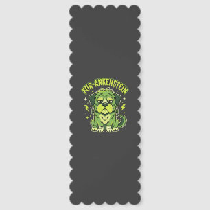 Fur-Ankenstein Funny Frankenstein Dog Halloween Bookmarks