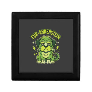 Fur-Ankenstein Funny Frankenstein Dog Halloween Gift Box
