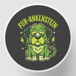 Fur-Ankenstein Funny Frankenstein Dog Halloween Mini Candle Favors