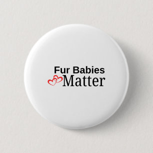 Fur Babies Sticker Button