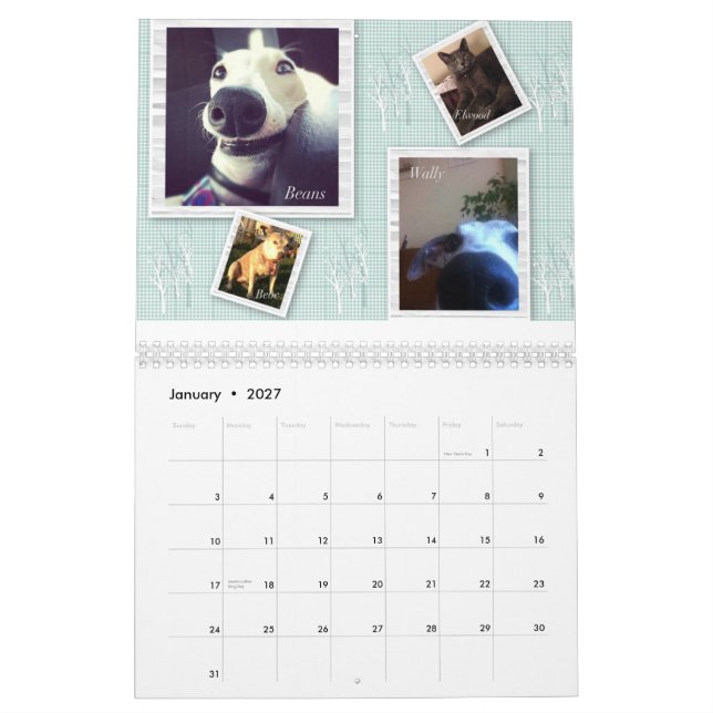 Fur Buds 2015 Calendar (Jan 2027)