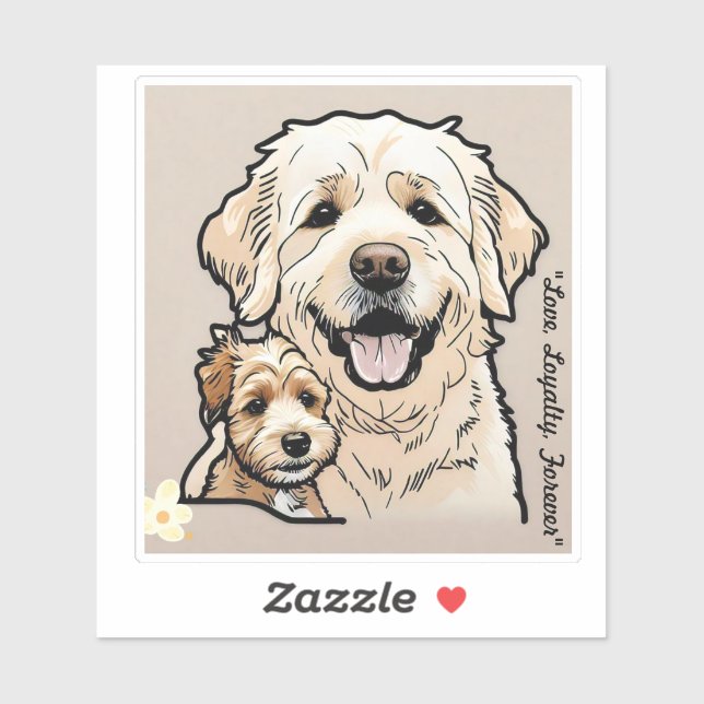 "Fur Ever Home" Sticker (Sheet)