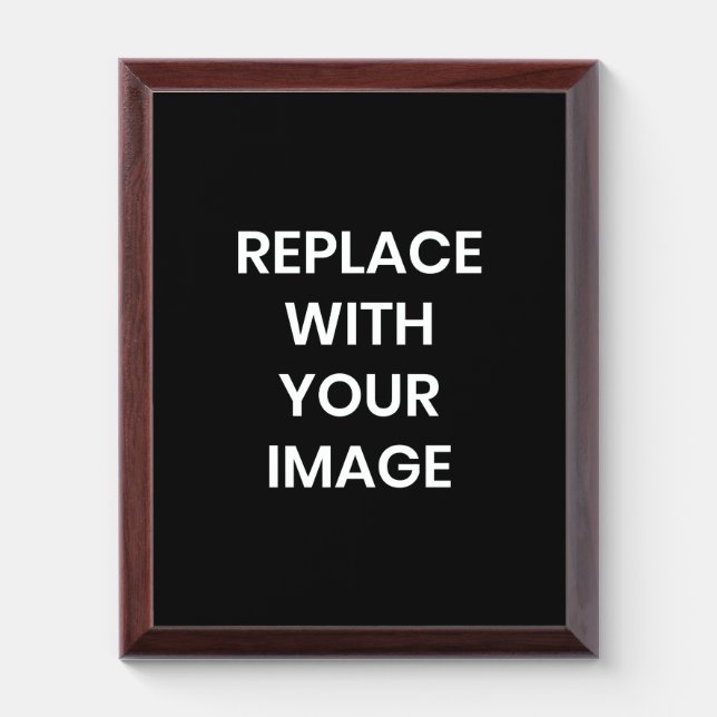 Fur & Fetch Wood Frame Plaque Template (Vertical)