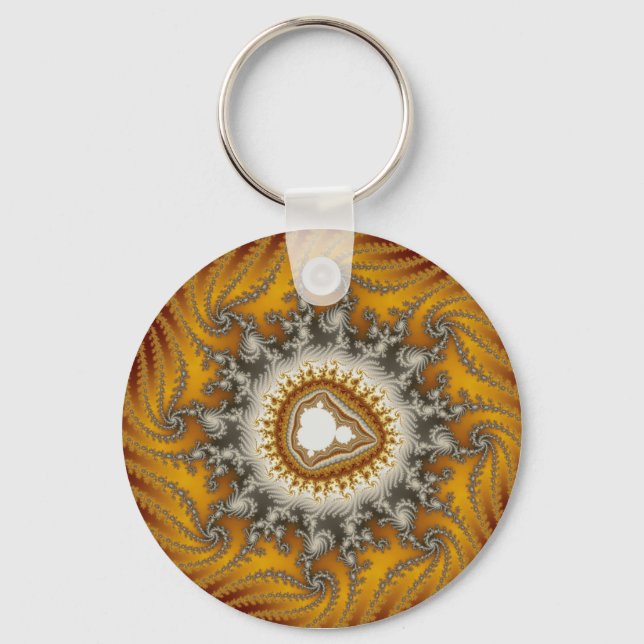 Fur - Fractal Keychain (Front)
