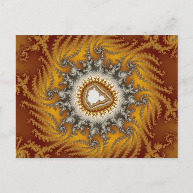 Fur  - Fractal Postcard (Front)